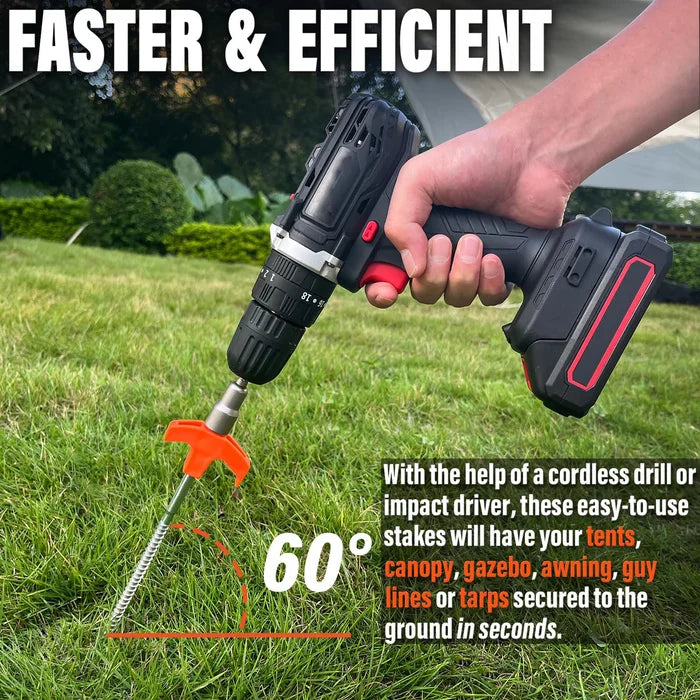 ZeltHalt™ Robuster Outdoor-Anker
