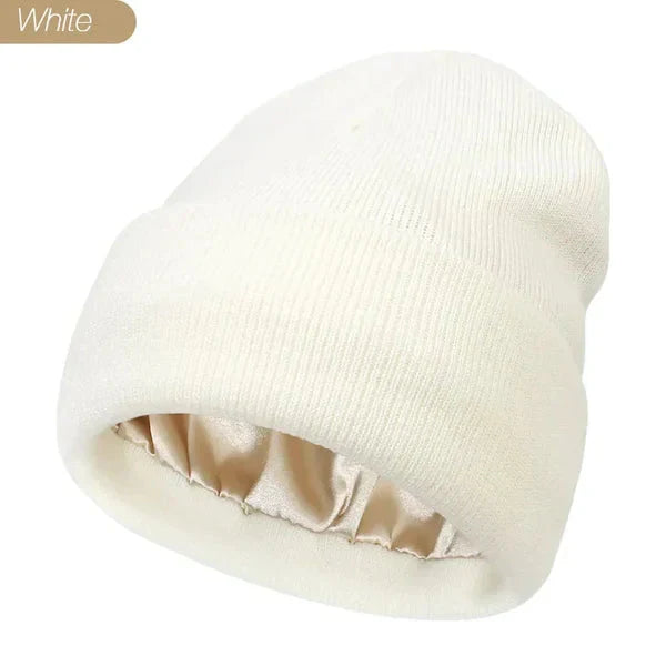 Unisex Beanie | Anti-Statik & Anti-Frizz | Weiches, Glattes Gewebe | Verwirrungsfreies Design