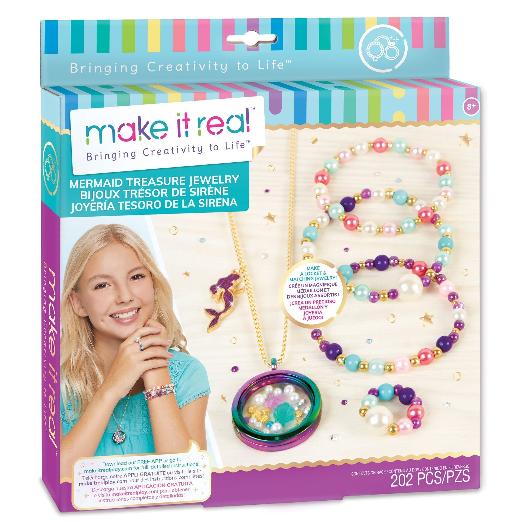 Armband Bastelset Kinder | 2000+ Perlen & 16 Farben | Kreatives DIY Schmuckset ab 8 Jahren