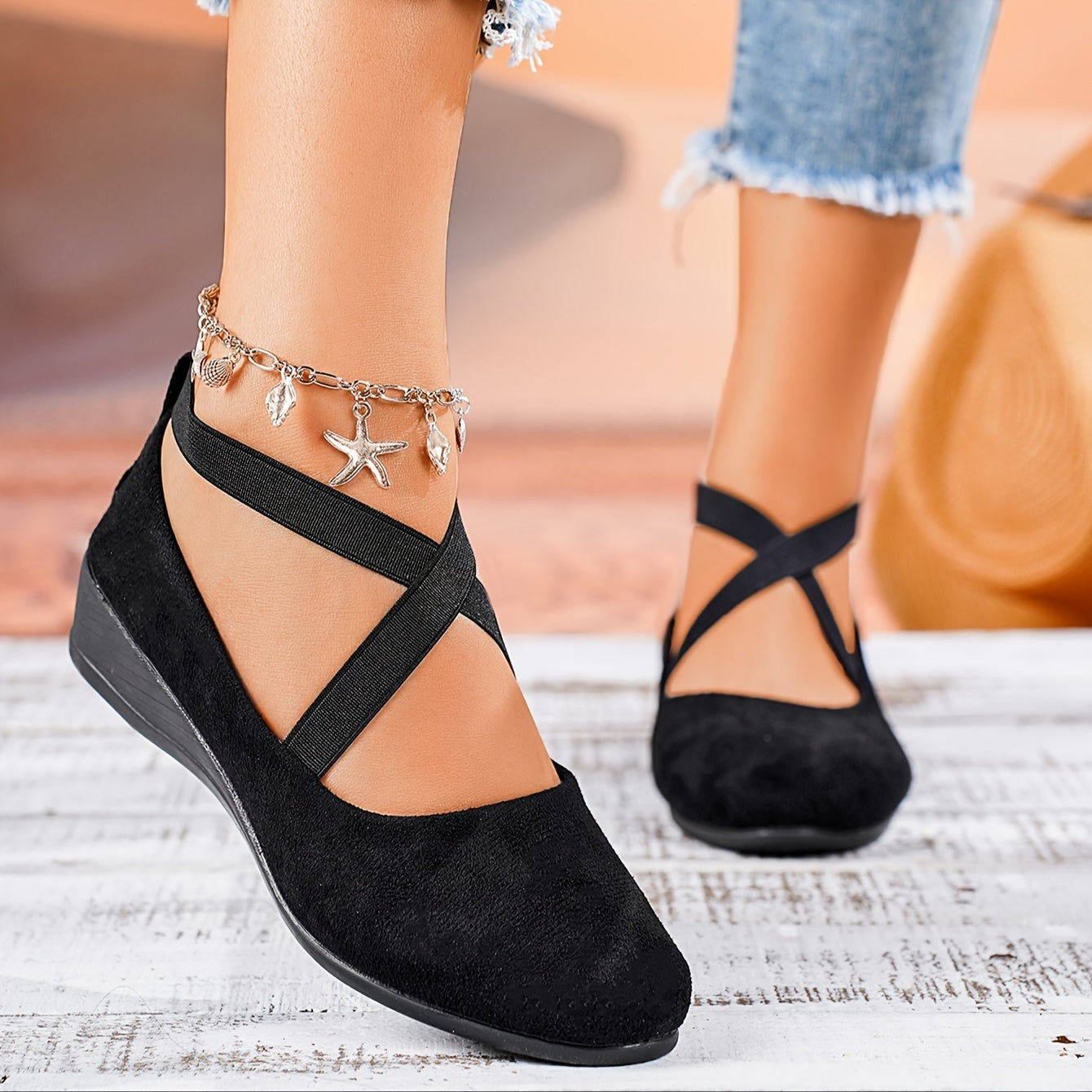 Damen Freizeitschuhe Mit Keilabsatz | Leicht