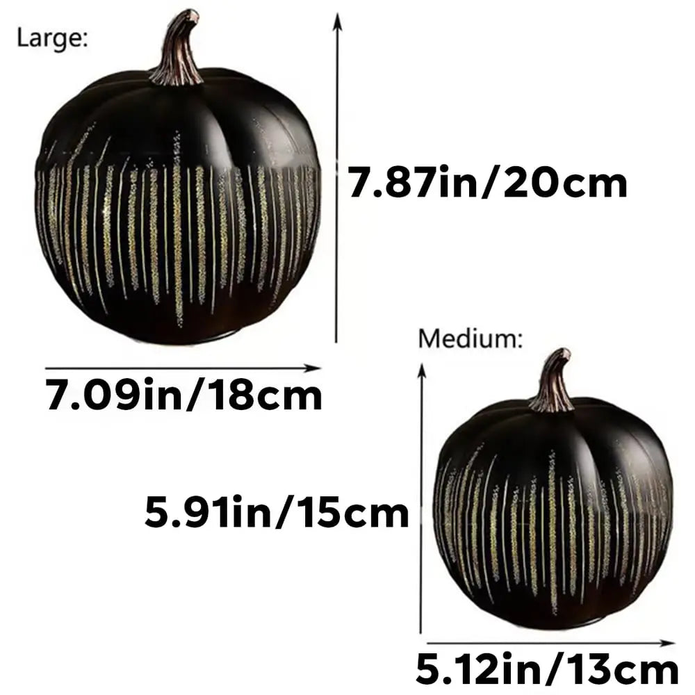 LED Kürbislampe | Funkelndes Sternendesign | 6h Timer | Warmweißes Licht