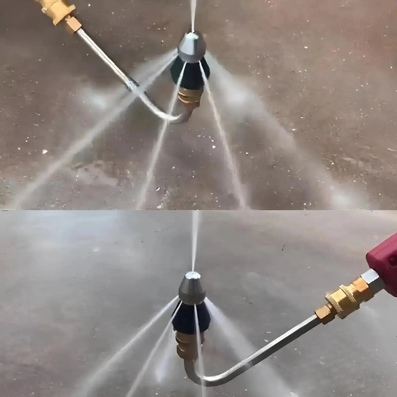 WasserStrahl™ Druckbetriebene Schlagsystem