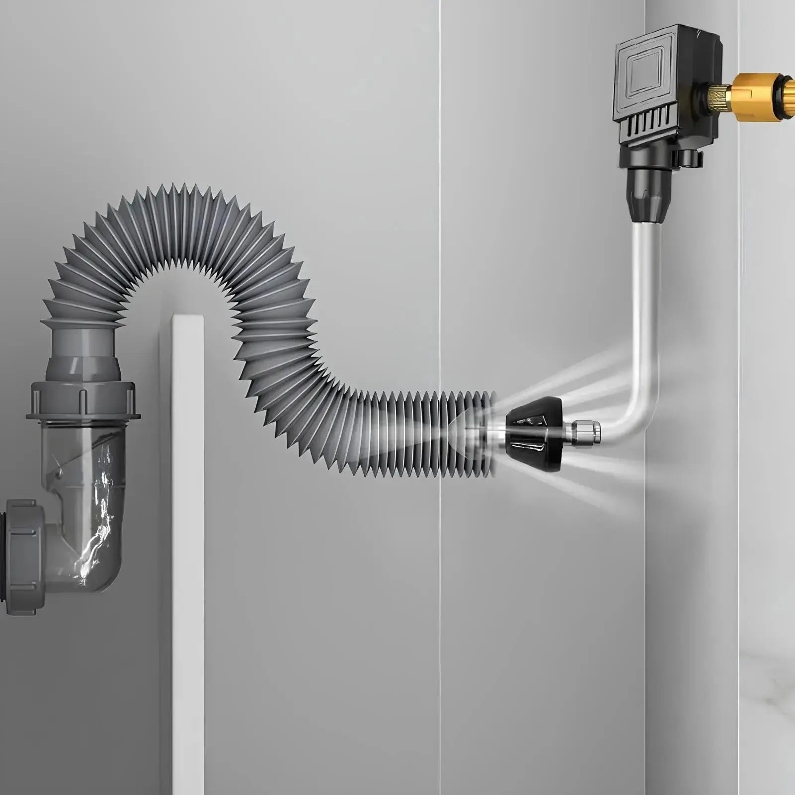 WasserStrahl™ Druckbetriebene Schlagsystem