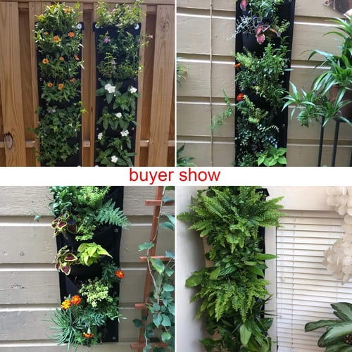 Wallbloom Wall Hanging Plant Bags für Indoor Outdoor