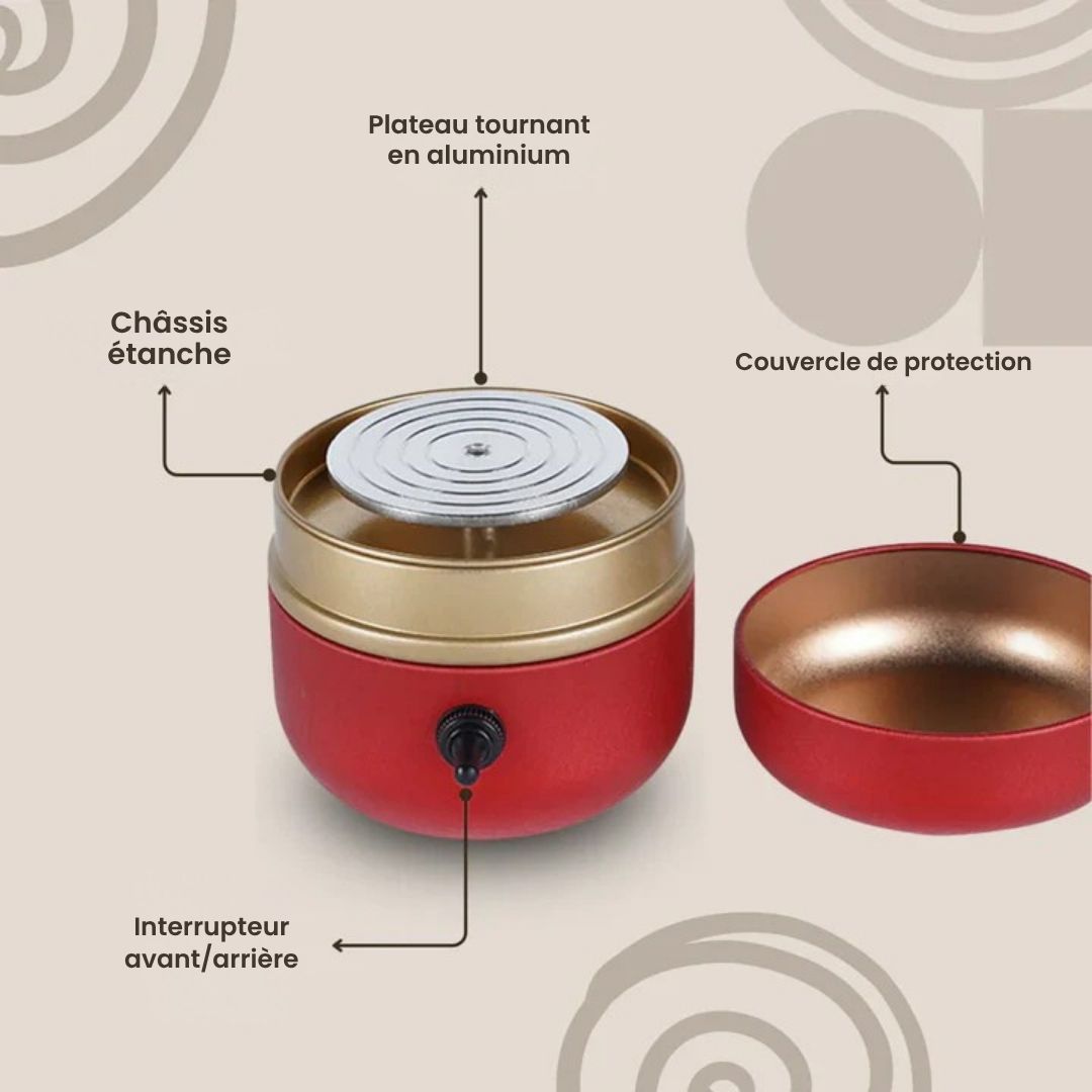 Mini-Töpferei | Kreatives Set für Kinder und Erwachsene | Mit einstellbarer Geschwindigkeit