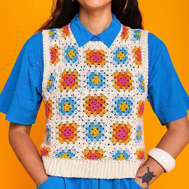 Häkelkarten-Set | 50 Musterkarten mit Anleitungen & Farbtipps | Kreativ-Box für Unterwegs