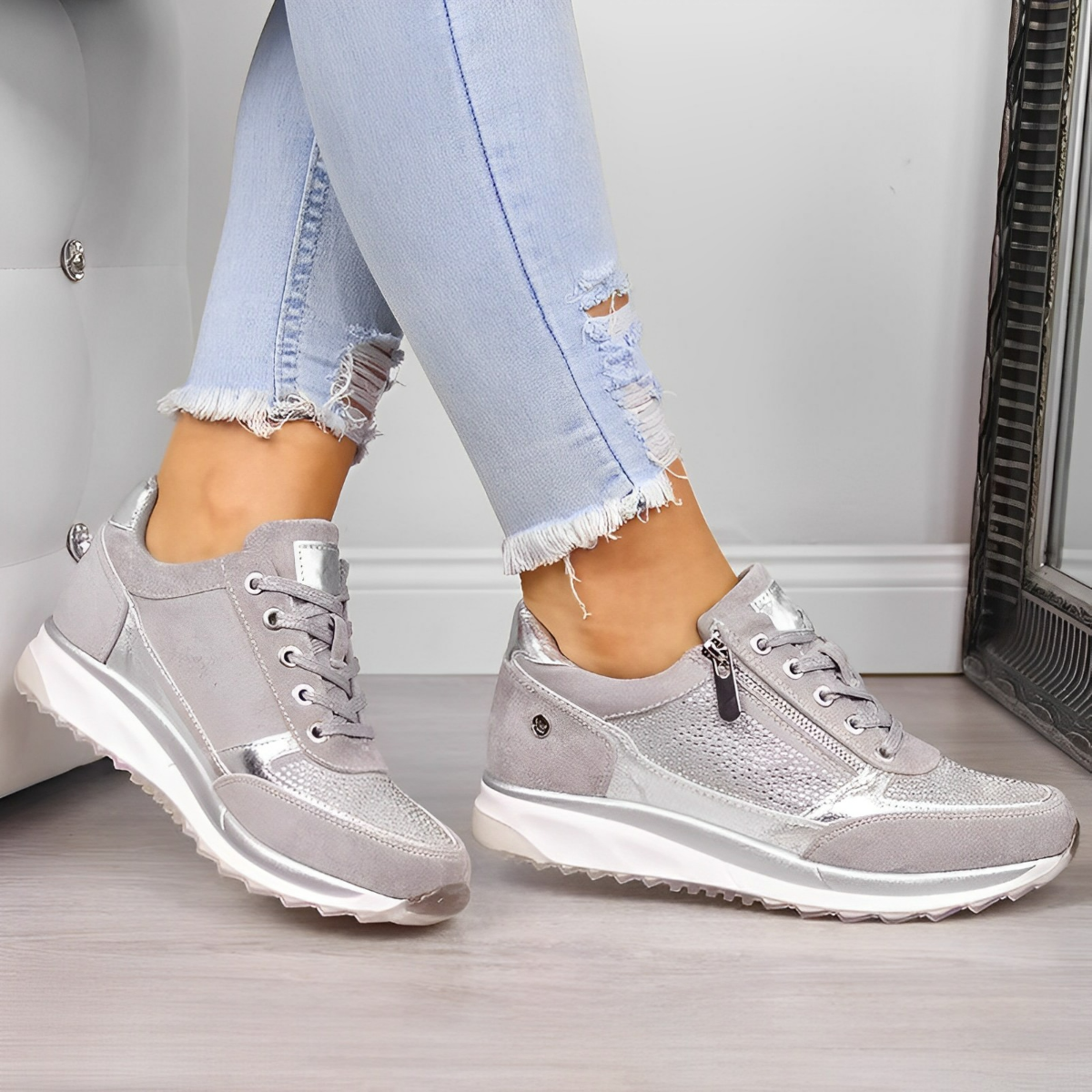 Pro Shoes – Sportliche Schuhe mit praktischem Reißverschluss