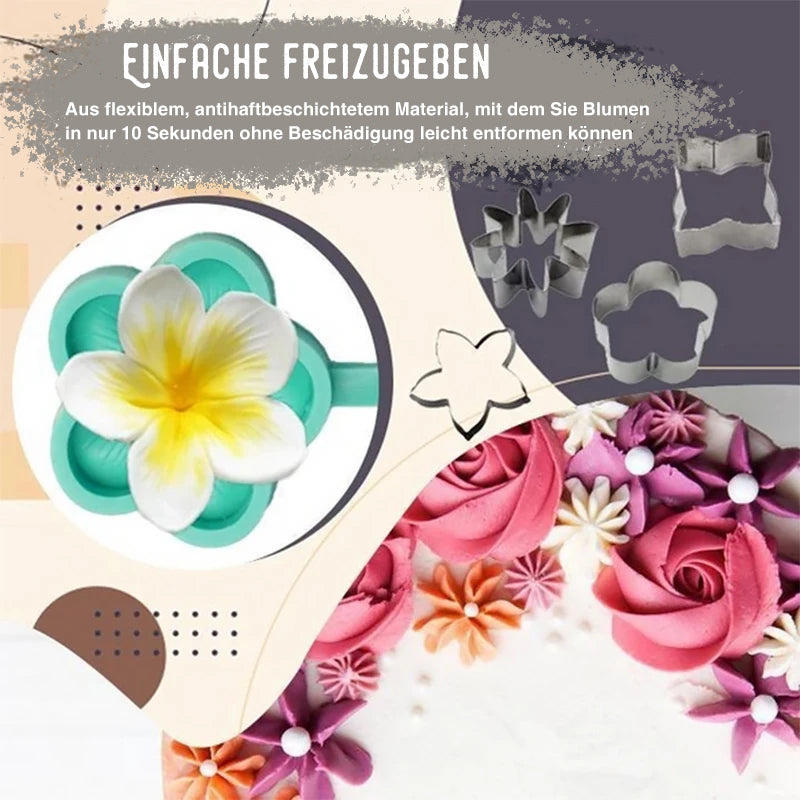 BlüteHandwerk™ Elegante Zuckerguss Details