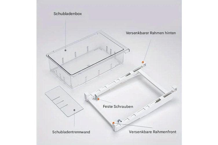 Kühlschrank-Aufbewahrungsbox-Organizer