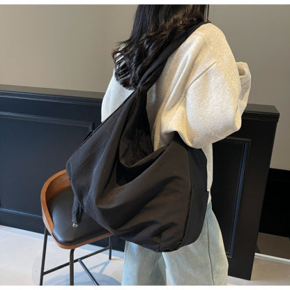 Damen Umhängetasche | Große Umhängetasche mit Außentasche | Lässig & Modisch | Hobo Tasche