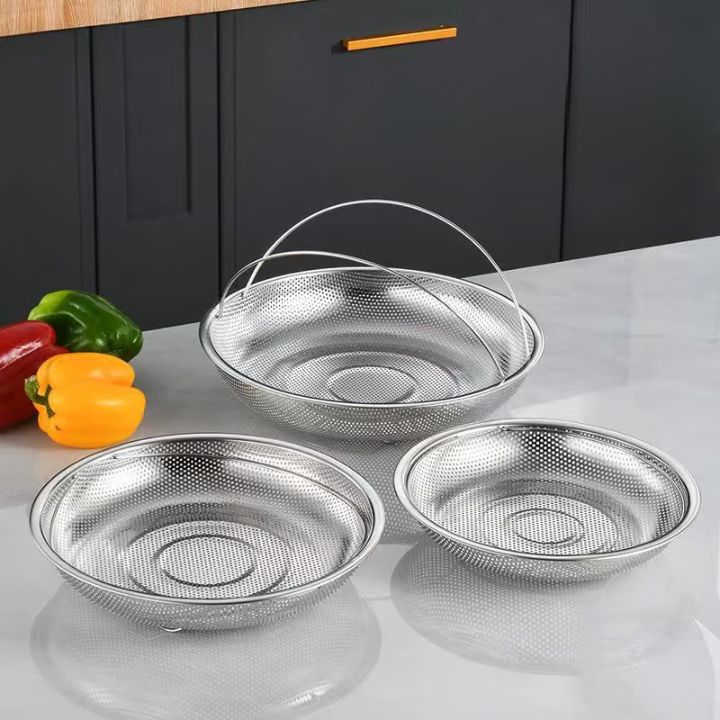 Dampfgarer aus Edelstahl mit Griff