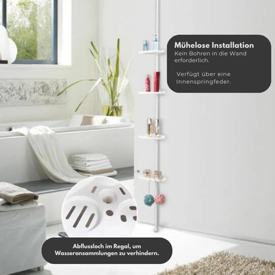 Badkamerplank, Perfecte organisatie in de badkamer