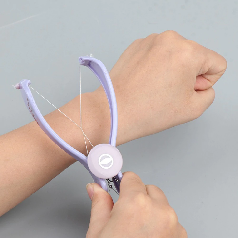 Einfacher Haarentferner | Schmerzfreie Gesichtshaarentfernung | Tragbares Epiliergerät für Damen