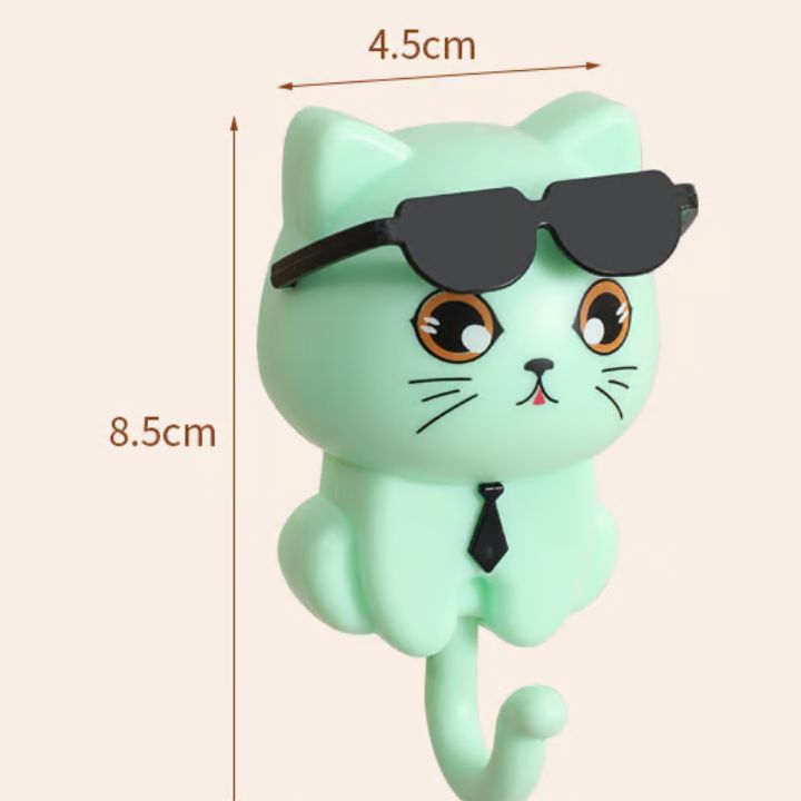 Katzenförmiger Schlüsselhalter