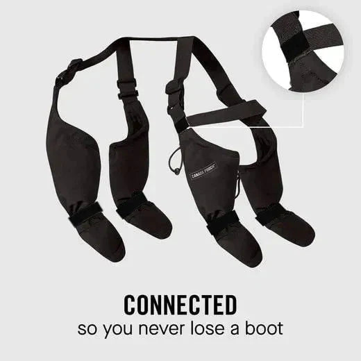 Hundestiefel mit Hosenträgern | Rutschfest & Atmungsaktiv | Schutz für Pfoten bei Outdoor-Abenteuern
