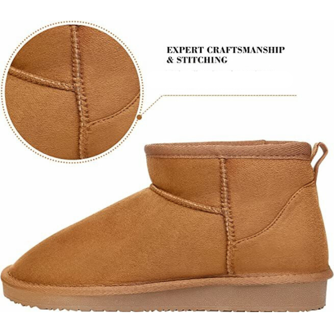 Damen Winterstiefeletten Boston Mini | Warm Gefüttert | Rutschfeste Sohle | Elegantes Design