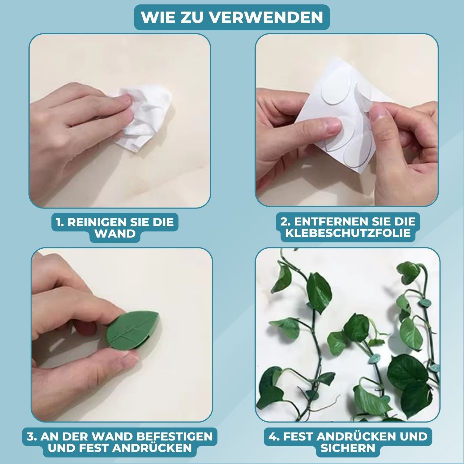 Pflanzenbefestigungsklammern