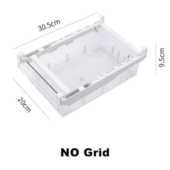 Kühlschrank-Organizer FrischerStapel | Verstellbar & BPA-frei | Mehr Stauraum & Übersicht | 30,5×20×9,5 cm