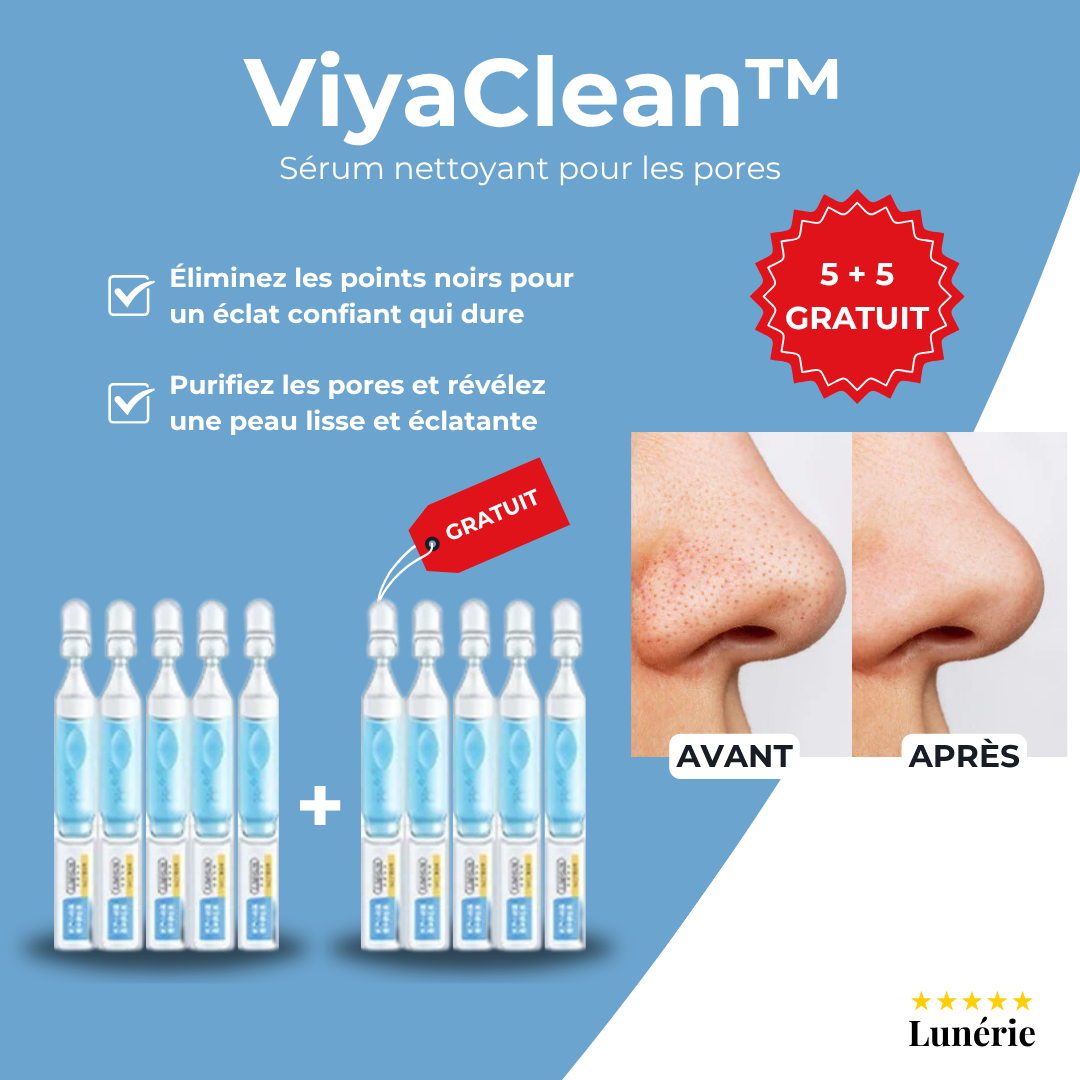 5+5 Gratis | Anti-Mitesser Serum | Tiefenreinigung der Poren | Mit Salicylsäure & Teebaum-Extrakt