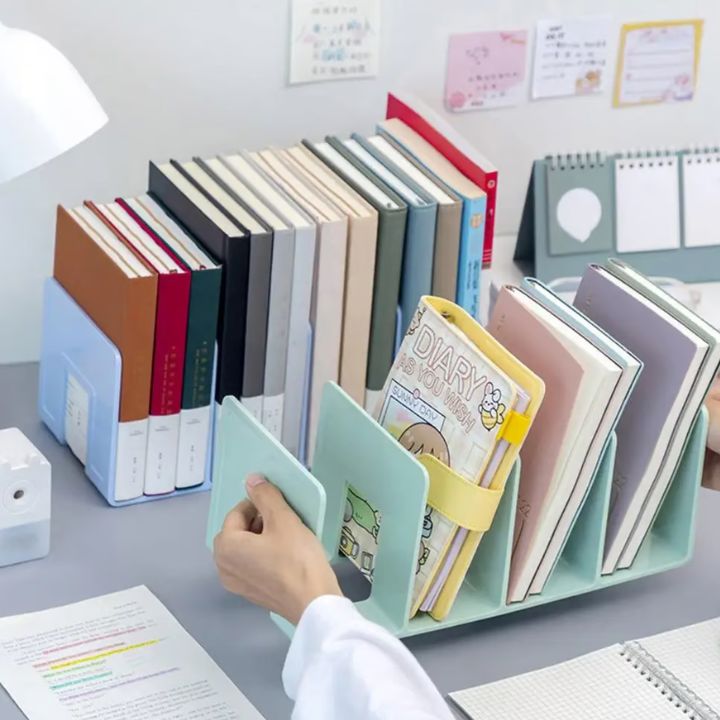 Kompakt Bücherorganizer mit 4 Fächern