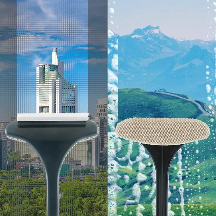 2 in 1 Bildschirm Fensterreinigung Bürste