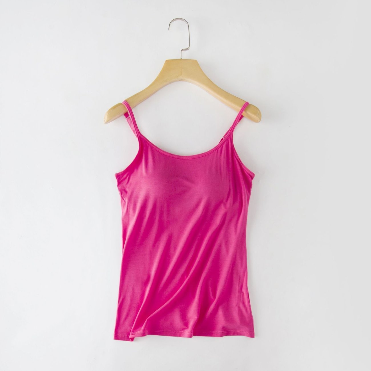 Damen 2-in-1 Top im 2er-Pack | Integrierter BH | Atmungsaktiver Träger-Style
