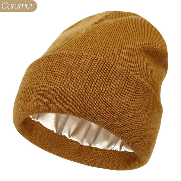 Unisex Beanie | Anti-Statik & Anti-Frizz | Weiches, Glattes Gewebe | Verwirrungsfreies Design