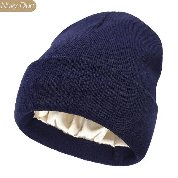 Unisex Beanie | Anti-Statik & Anti-Frizz | Weiches, Glattes Gewebe | Verwirrungsfreies Design