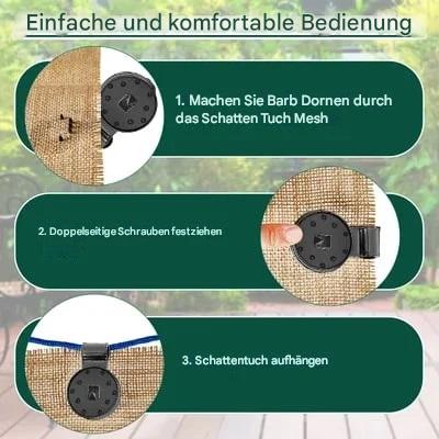 Schattentuch Heavy Duty Lock Grip - 20 PCS