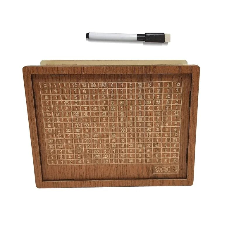 Spardose aus Holz