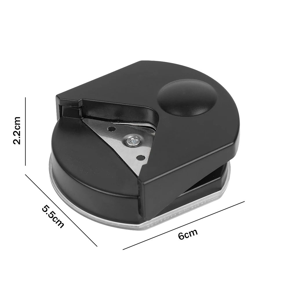 Papier-Eckenabrunder | Präziser Kantenschneider | Ergonomisch & Für Papier, Fotos & Karton