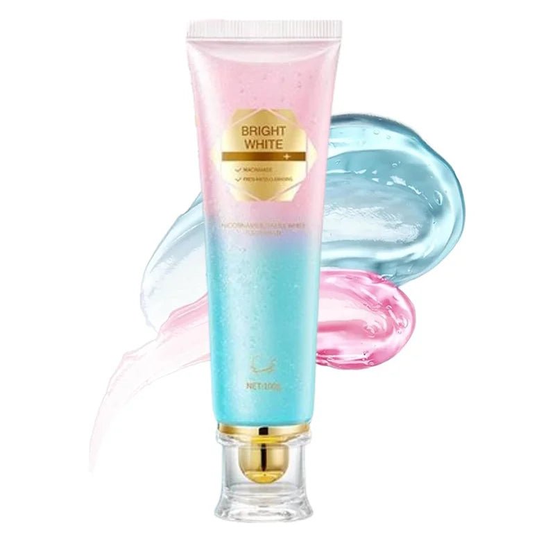 Niacinamid-Aufhellungszahnpasta | Aufhellung & Probiotika gegen Verfärbungen, Zahnfleischprobleme & Mundgeruch