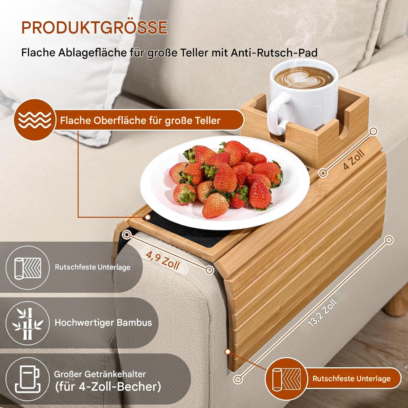 Eleganter Couch-Tassenhalter