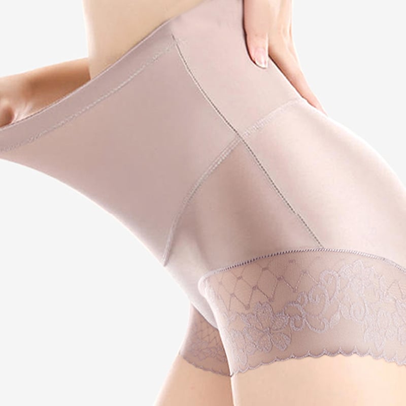 Shapewear Damen Slip | Hohe Taille | Formend & Atmungsaktiv | Spitzen-Design
