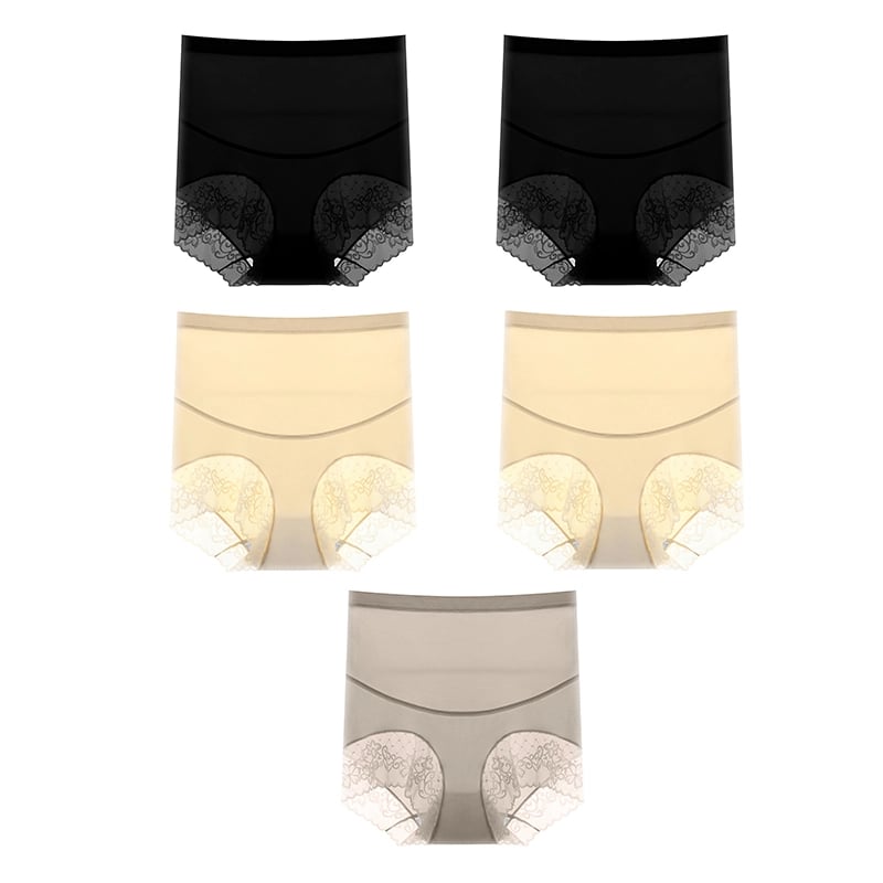 Shapewear Damen Slip | Hohe Taille | Formend & Atmungsaktiv | Spitzen-Design