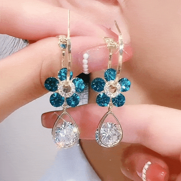 Elara™ Elegante Blumenstrahl Funkeln