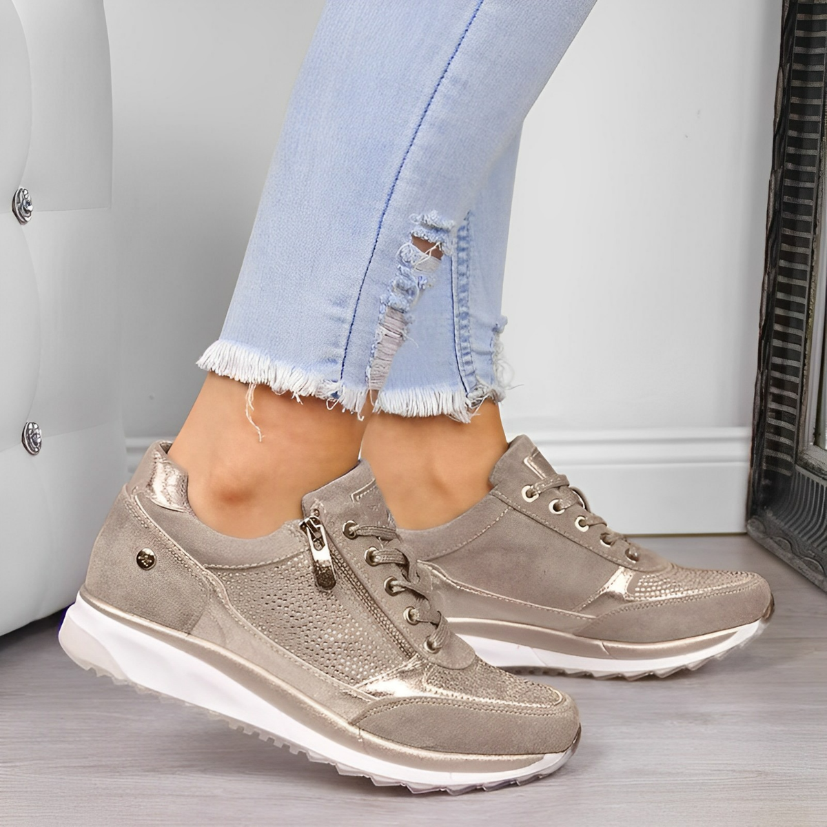 Pro Shoes – Sportliche Schuhe mit praktischem Reißverschluss
