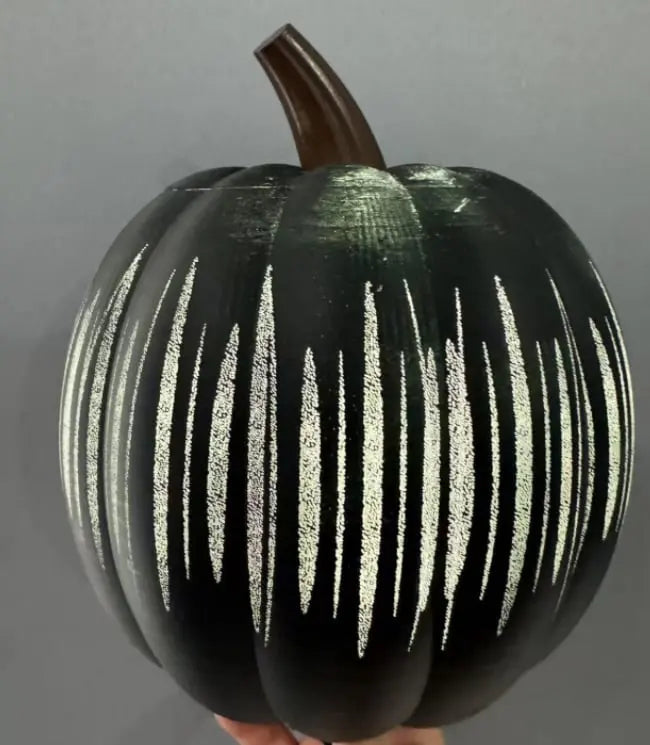 LED Kürbislampe | Funkelndes Sternendesign | 6h Timer | Warmweißes Licht