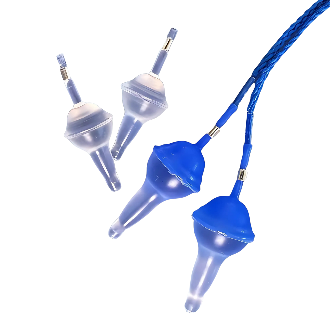 Ohrstöpsel | Aufblasbares Design für perfekten Sitz | Geräuschschutz & Wasserschutz | Wiederverwendbar