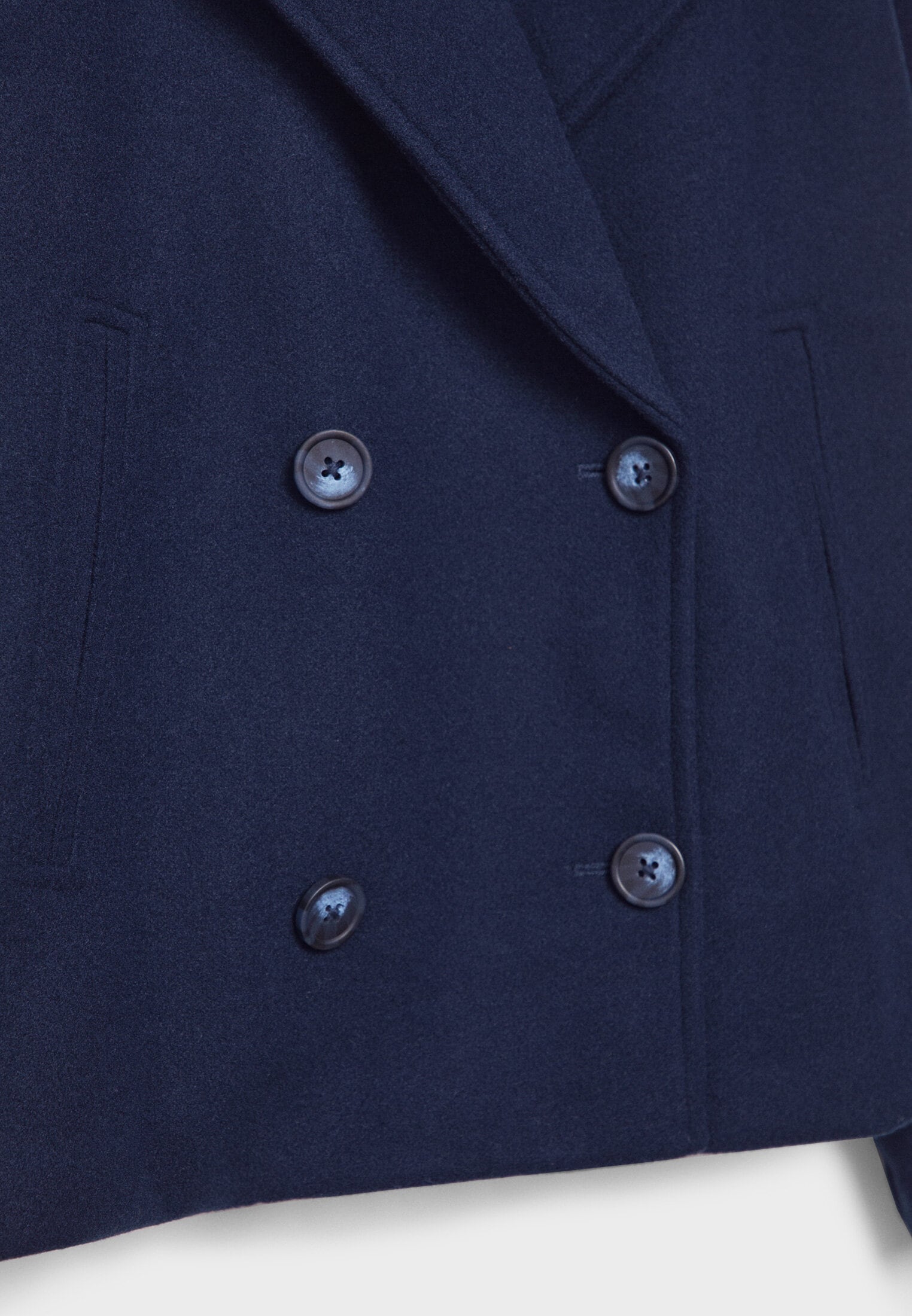 Olivia - Schicke Kurze Jacke mit Doppelreihe Knopfverschluss