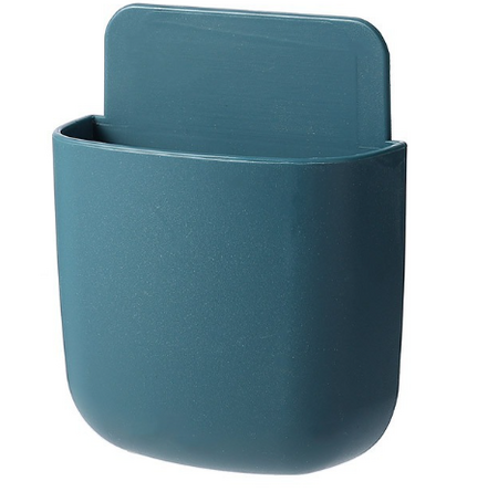 Selbstklebende Wandhalterung WallPouch | Schlüssel- & Handyhalter ohne Bohren | Bad- & Küchen-Organizer