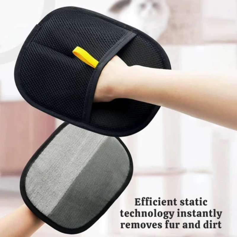 Tierhaar-Reinigungshandschuh | Wiederverwendbar & Chemiefrei | Mühelose Haarentfernung