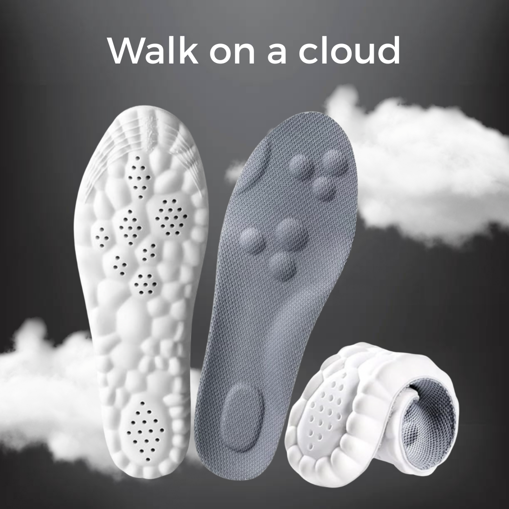 SchrittunTerstützung™ Wolkengleiches Fußkomfort