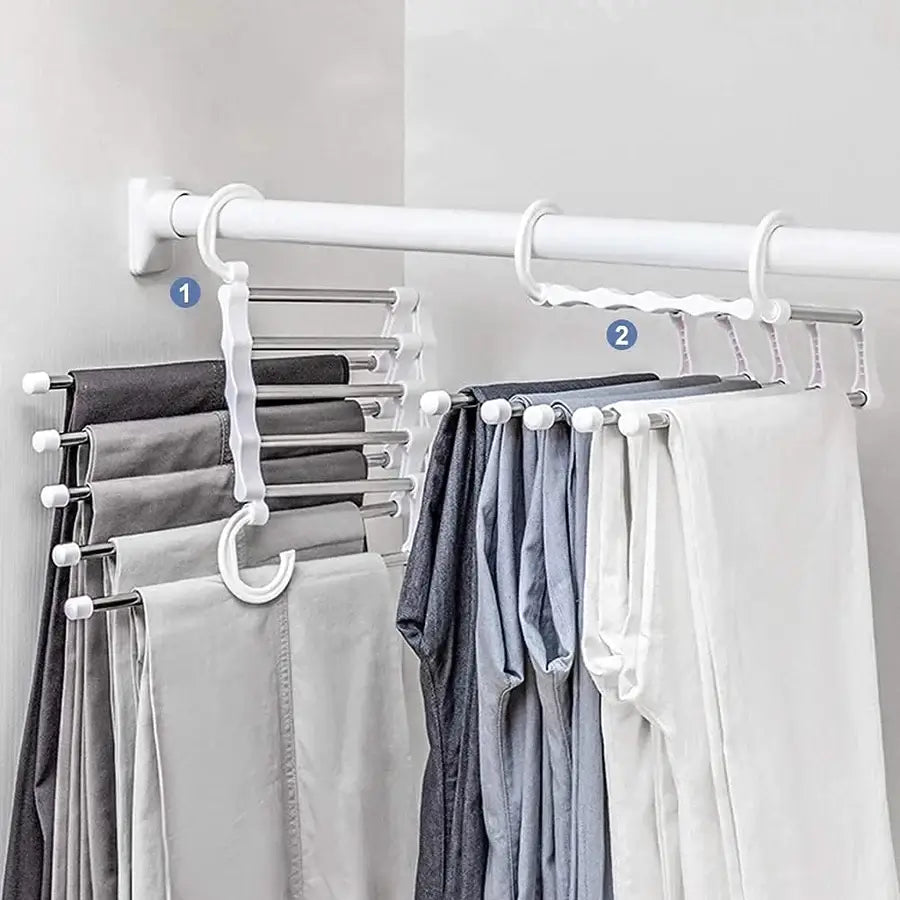 Faltbare 5-in-1 Kleiderbügel