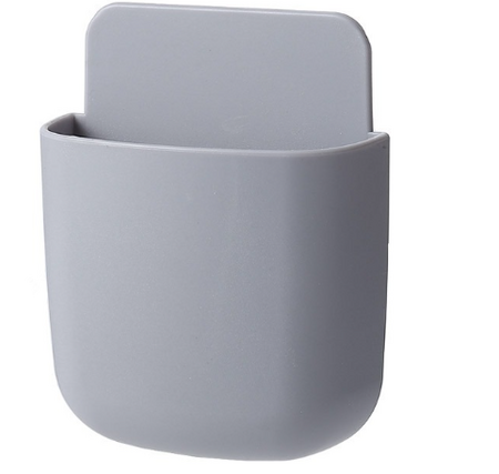 Selbstklebende Wandhalterung WallPouch | Schlüssel- & Handyhalter ohne Bohren | Bad- & Küchen-Organizer