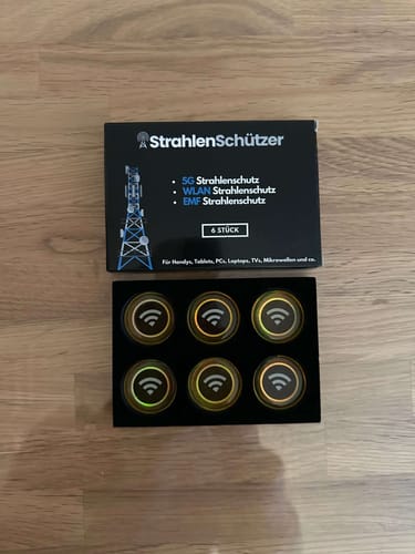 Strahlenschutz-Patch | Graphen-Technologie | Reduziert elektromagnetische Einflüsse von Geräten