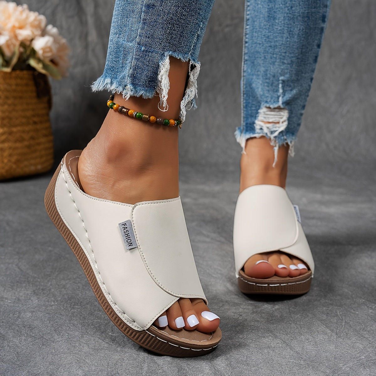 Damen Sandalen | Orthopädisches Komfort-Fußbett | Atmungsaktiv & Rutschfest