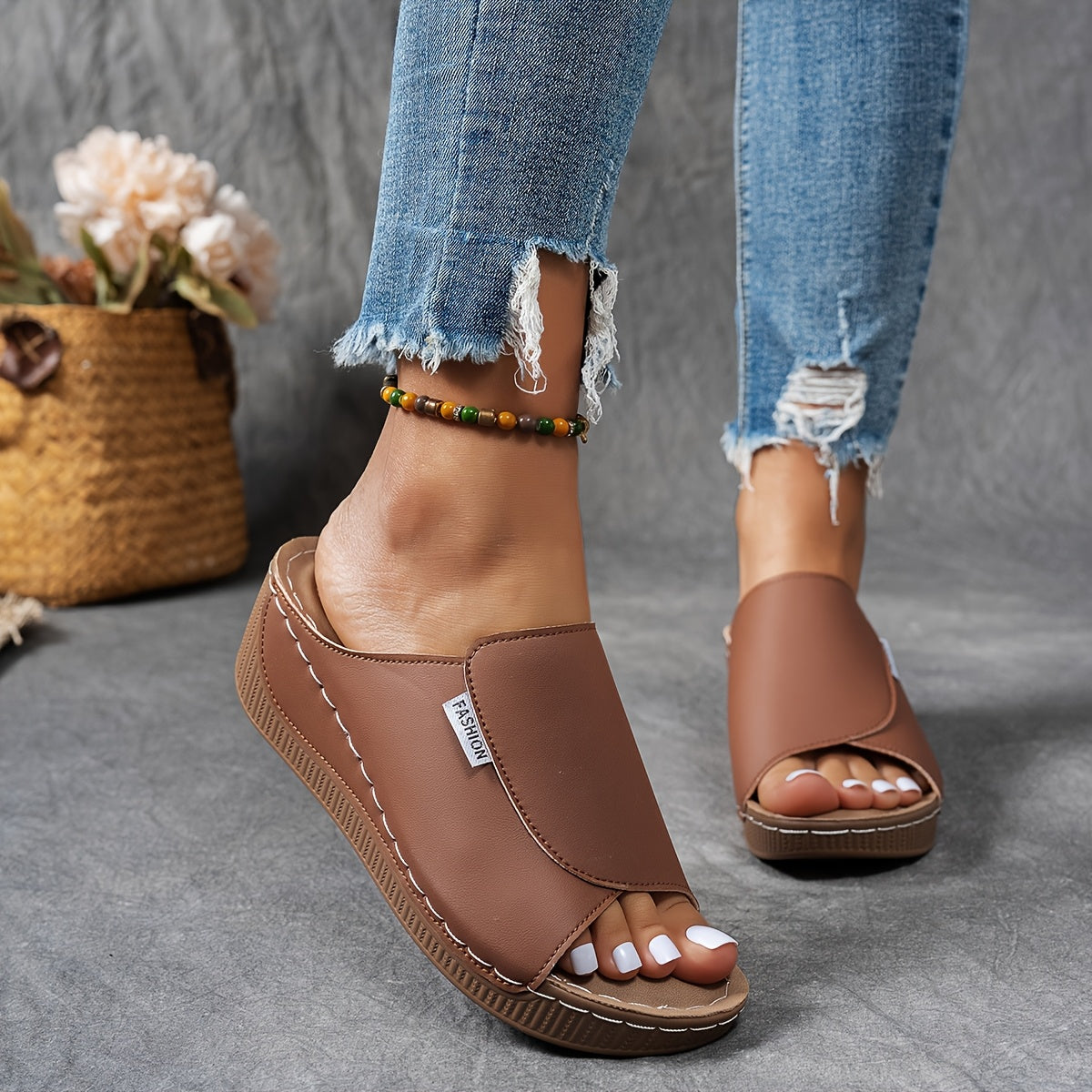 Damen Sandalen | Orthopädisches Komfort-Fußbett | Atmungsaktiv & Rutschfest