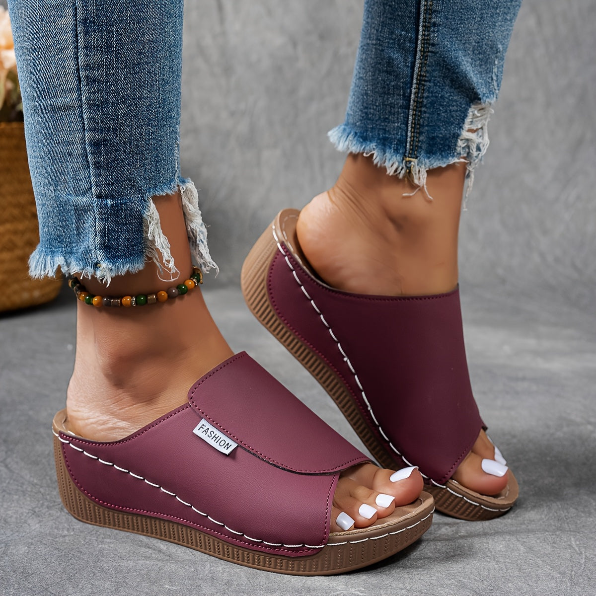 Damen Sandalen | Orthopädisches Komfort-Fußbett | Atmungsaktiv & Rutschfest