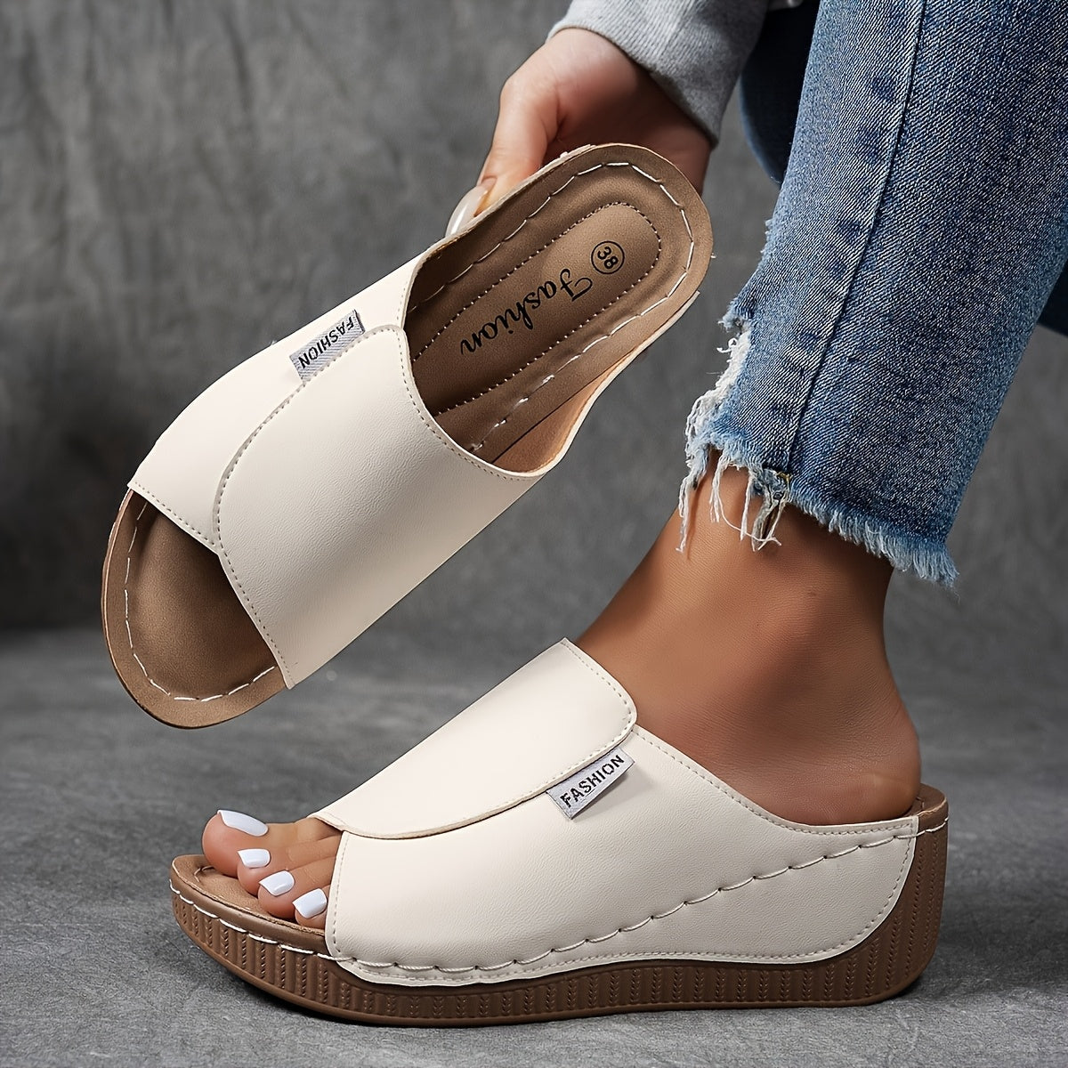 Damen Sandalen | Orthopädisches Komfort-Fußbett | Atmungsaktiv & Rutschfest
